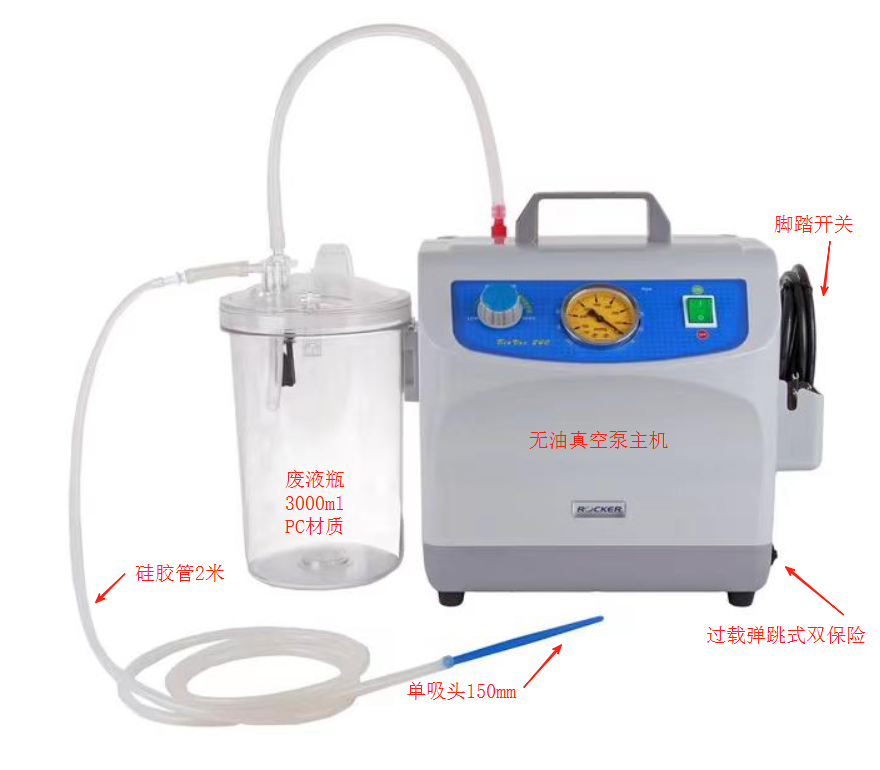 洛科儀器Biovac240廢液抽吸真空泵功能介紹